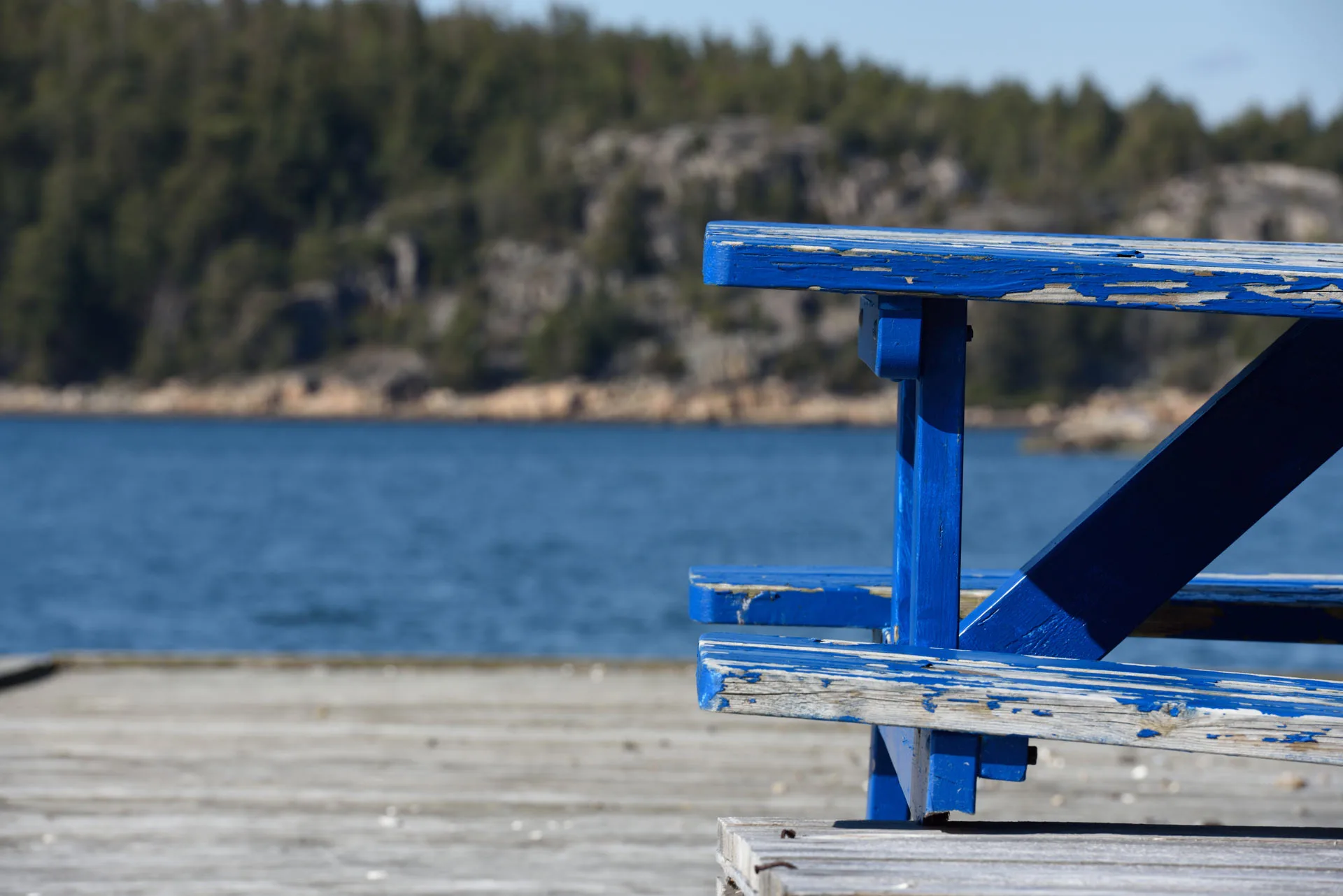 Utsikt över havet från Hällestrand